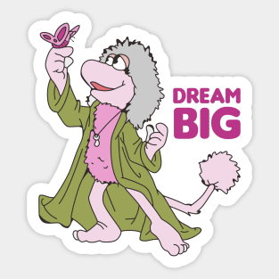 Mokey Fraggle Muppets Sticker